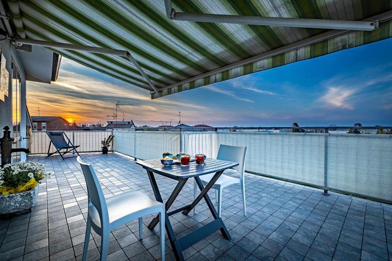 Ferienwohnung Il Terrazzo Sul Tramonto Bastiglia Exterior foto