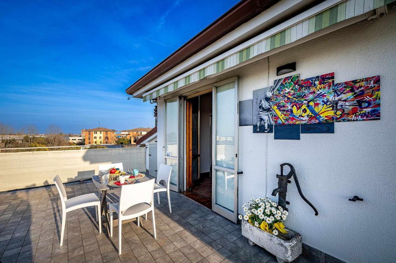 Ferienwohnung Il Terrazzo Sul Tramonto Bastiglia Exterior foto