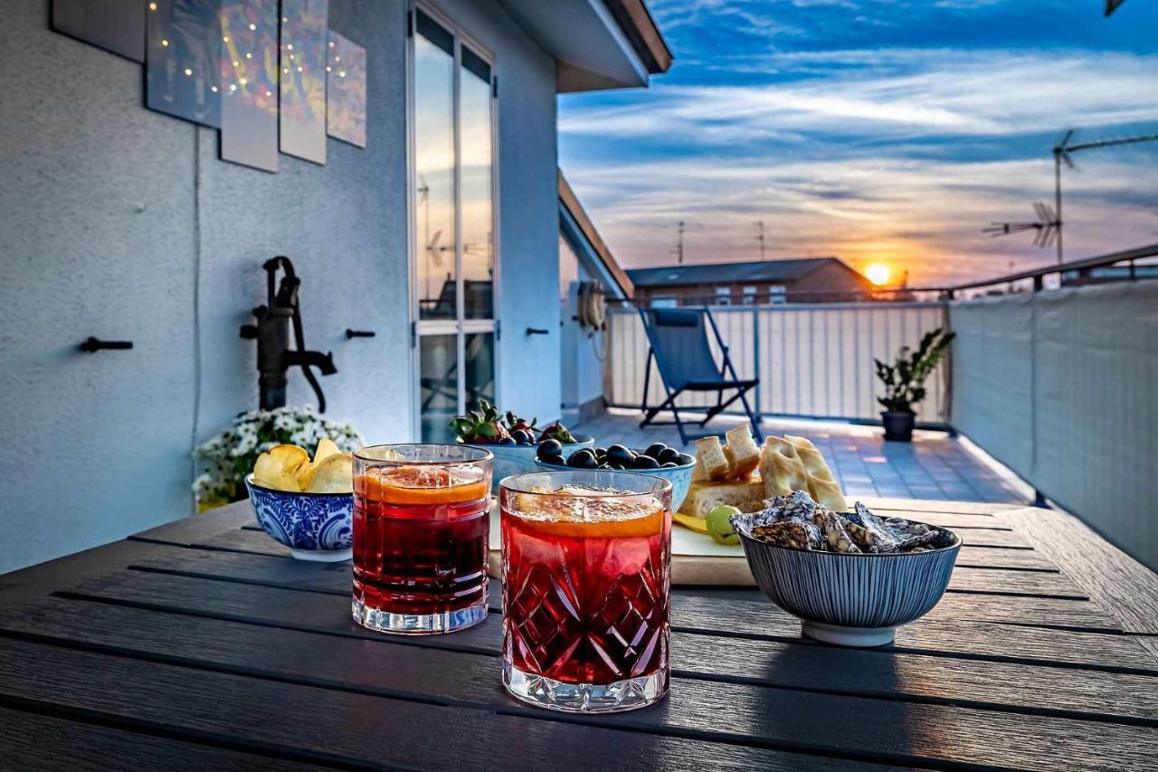 Ferienwohnung Il Terrazzo Sul Tramonto Bastiglia Exterior foto